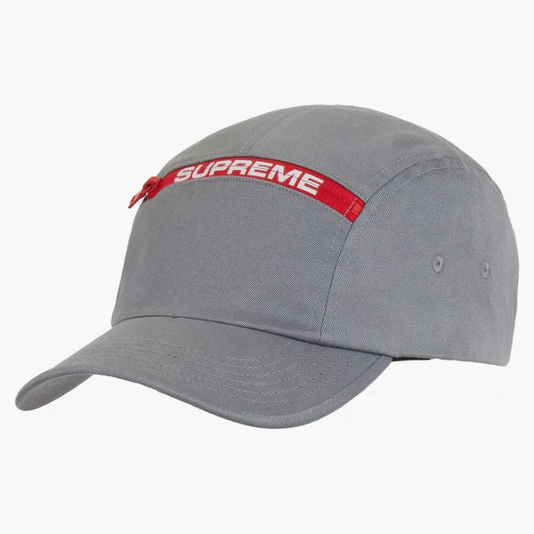 Supremo Top Zip Camp Cap Grey