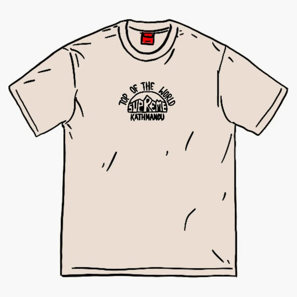 Supreme Top Of The World S/s Top Natural