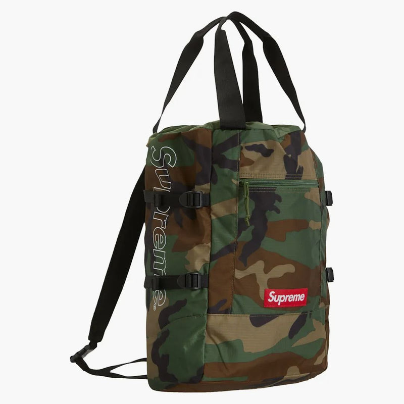 Supreme Tote Backpack Woodland Camo