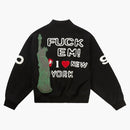 Supreme Tourist Varsity Jacket Black