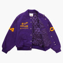 Supreme Tourist Varsity Jacket Purple