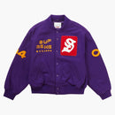 Supreme Tourist Varsity Jacket Purple