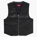 Supreme Toy Machine Faux Leather Vest Black