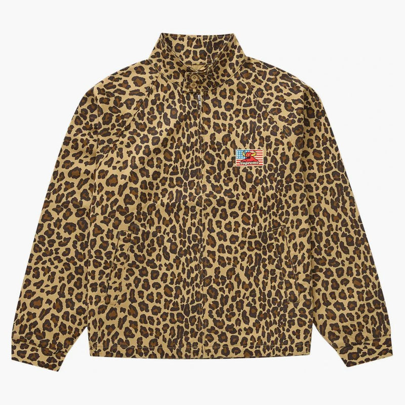 Supreme Toy Machine Harrington Jacket Leopard