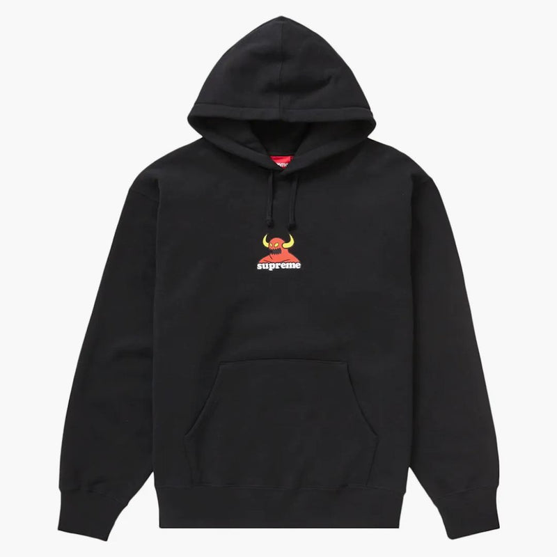 Supreme Toy Machine Hooded Sweatshirt svart