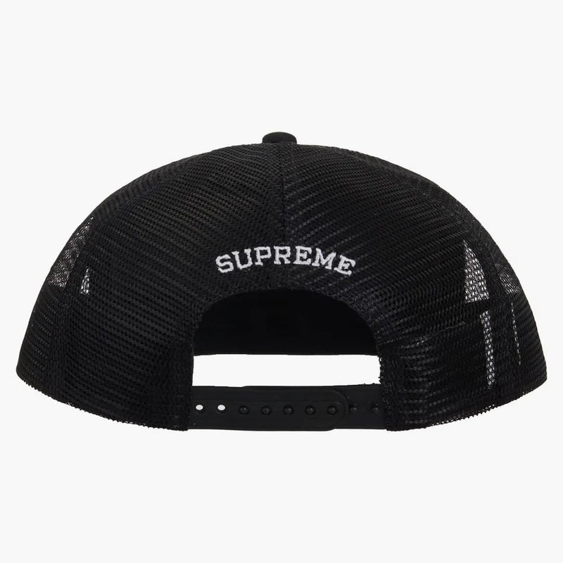 Supreme Toy Machine Mesh Back 5 Panel Black