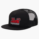 Supreme Toy Machine Mesh Back 5 Panel Black