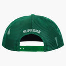 Supreme Toy Machine Mesh Back 5 Panel Green