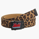 Supreme Toy Machine Webbing Belt Leopard
