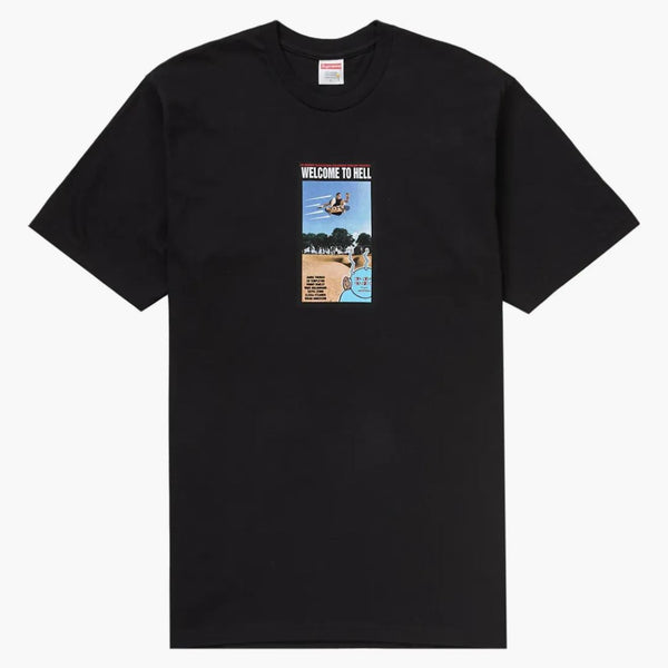 Supreme Toy Machine Welcome To Hell Tee Black