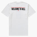 Supreme Toy Machine Welcome to Hell Tee White