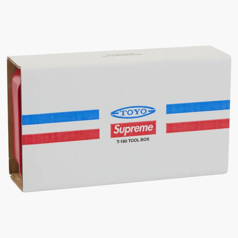 2色／Supreme Toyo Steel T-190 Mini Toolbox ミニツールチェスト