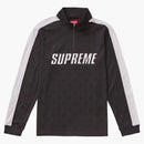 Supreme Track Half Zip pullover black