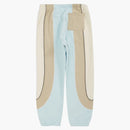 Pista supremo con panning pannello blu pallido