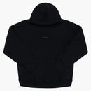 Supreme Trademark Hooded Sweatshirt Black