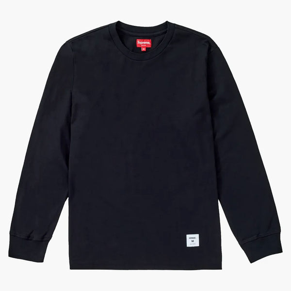 Supreme Trademark L/s Top Black