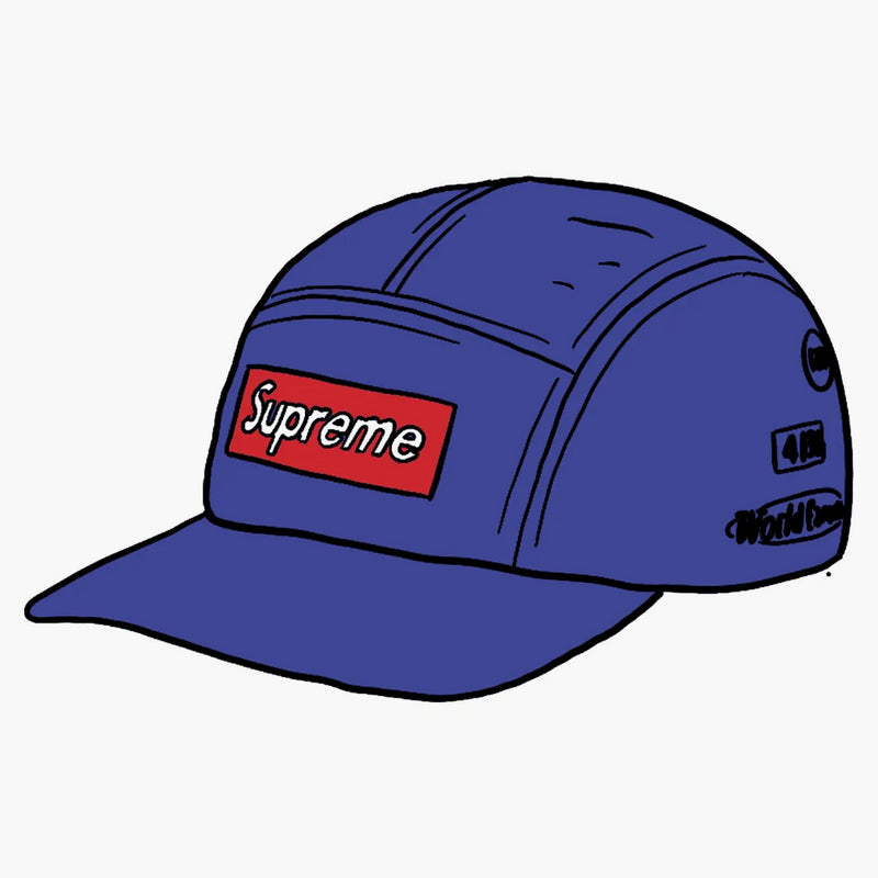 Supreme Trail Camp Cap Blue