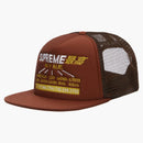 Supreme Transport Mesh Back 5-panel Brown