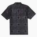 Supreme Tray Jacquard s/s skjorta svart