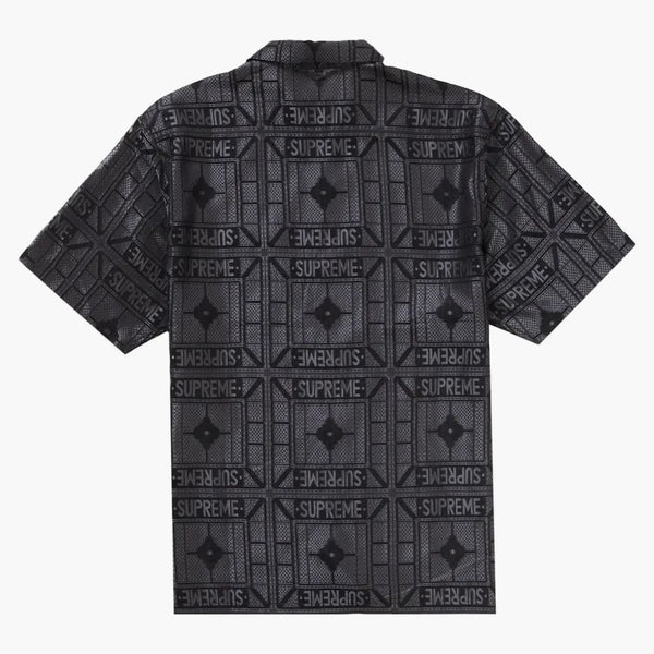 Nejvyšší zásobník Jacquard S/S Trind Black