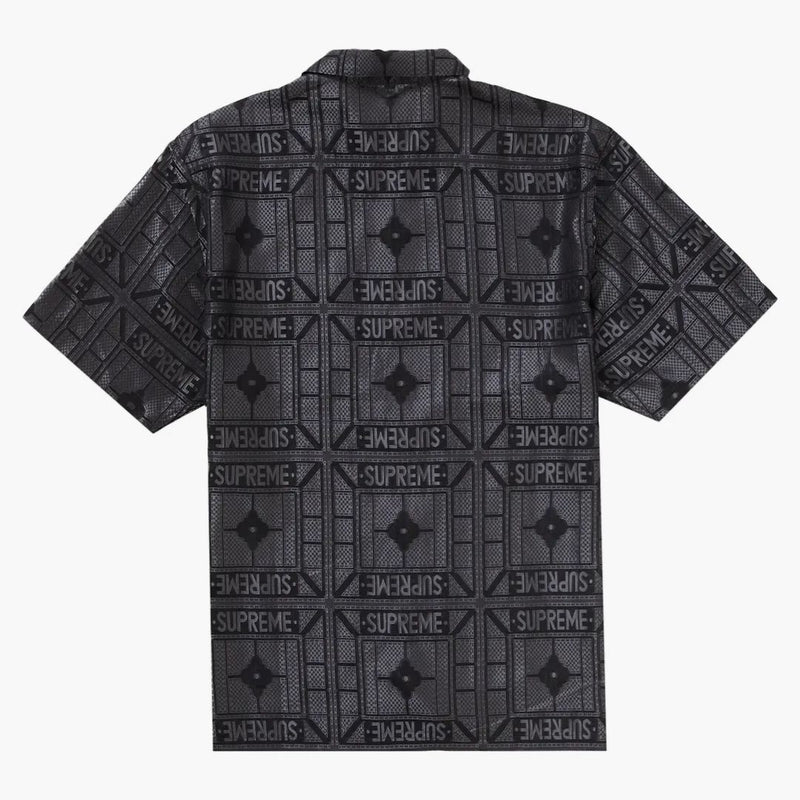 Nejvyšší zásobník Jacquard S/S Trind Black