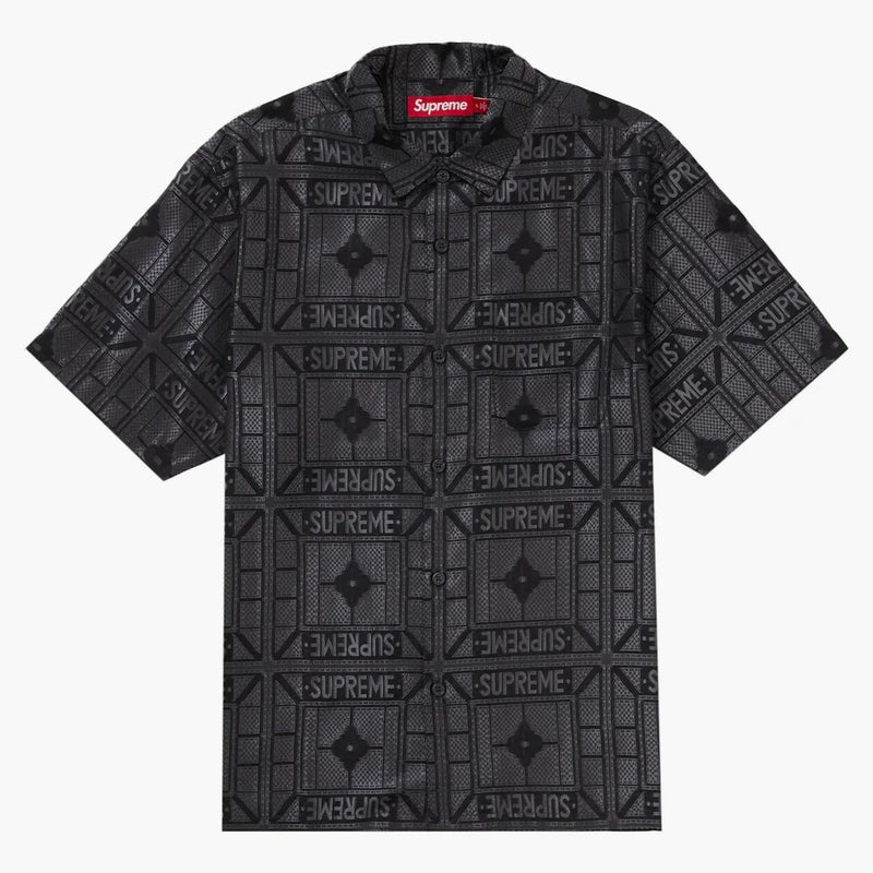 Nejvyšší zásobník Jacquard S/S Trind Black