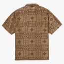Supreme Tray Jacquard S/s Shirt Tan