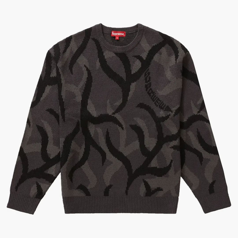 Supreme Tribal Camo tröja svart