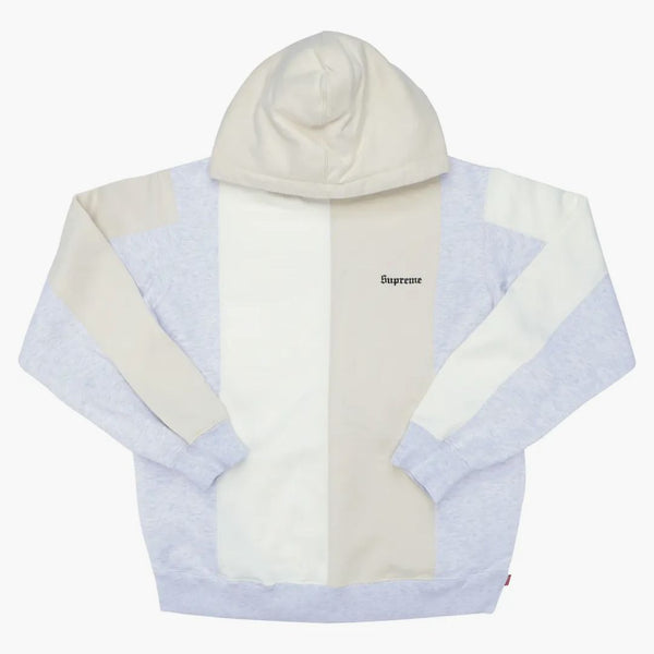Supreme Tricolor Hooded Sweatshirt Ash Grey