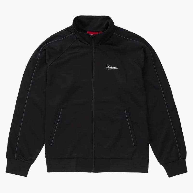 Giacca da pista suprema tricot nera