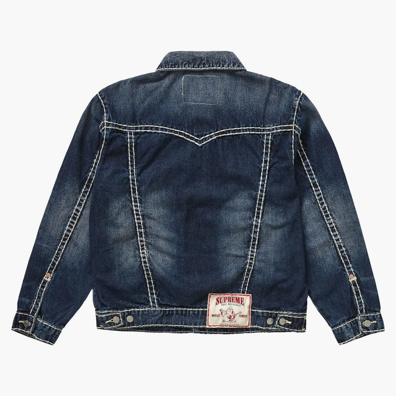 Suprema True Religion Religion Denim Trucker Waike Blue Blue