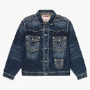 Supreme True Religion Denim Trucker Jacket Washed Blue