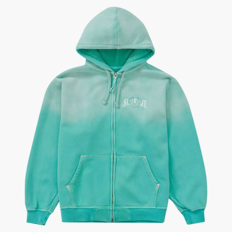 Supreme True Religion Zip Up Hooded Sweatshirt (FW22) Aqua