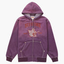 Supreme True Religion Zip Up Hooded Sweatshirt Purple