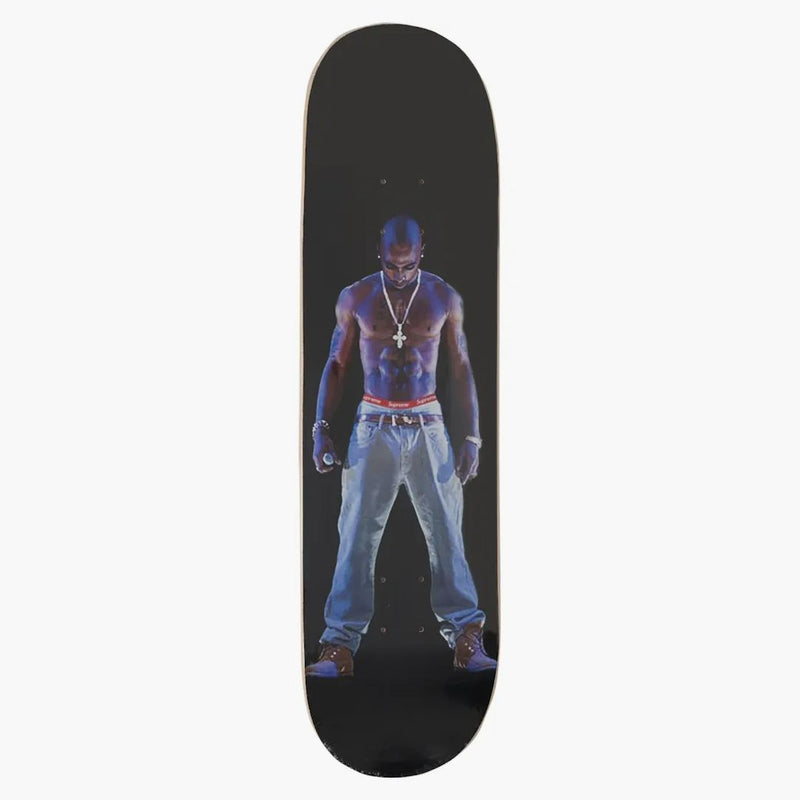 Nejvyšší tupac hologram skateboardová paluba černá