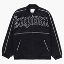 Supreme Tewt Old English Varsity Jacket Black