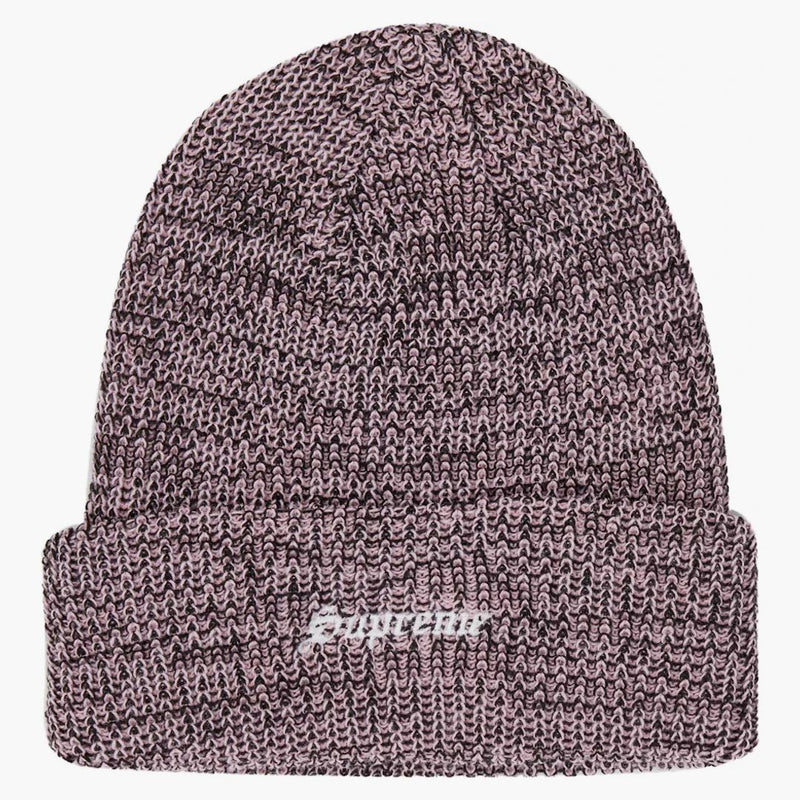 Supreme, skręcona luźna czapka różowa