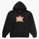 Supreme ugk hooded sweatshirt black