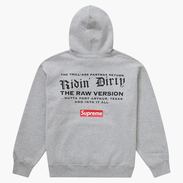Supreme Ugk Hooded Sweatshirt Heather Grey