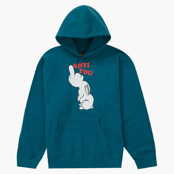 Supreme undercover anti you hooded sweatshirt marine blue