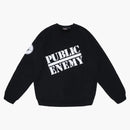 Supreme undercover/public enemy crewneck sweatshirt black