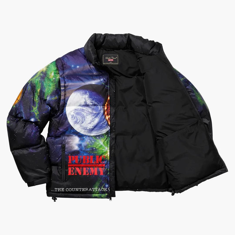 Suprema Undercover/Public Enemy Puffy Jacket Multi