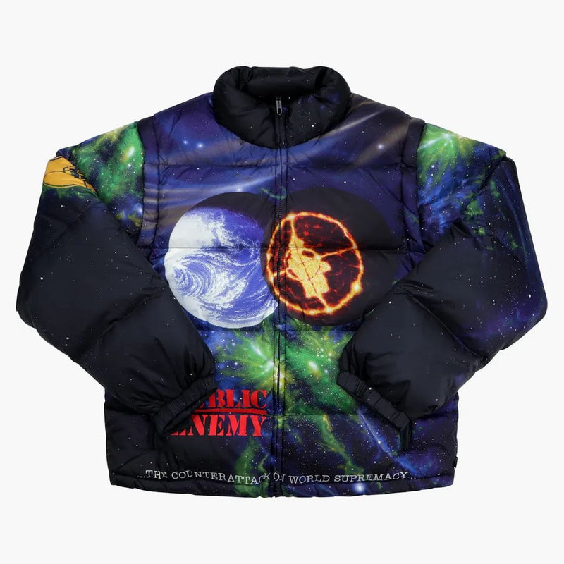 Suprema Undercover/Public Enemy Puffy Jacket Multi