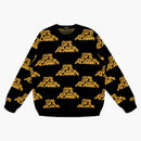 Supremo sotto copertura/maglione nemico pubblico nero