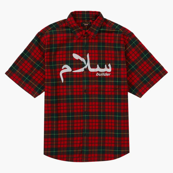 Nejvyšší tajná košile S/S Flanenel Red Plaid