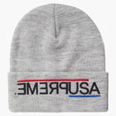 Supremo USA Beanie Heather Grey