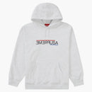 Supreme USA Hooded Sweatshirt Ash Gray
