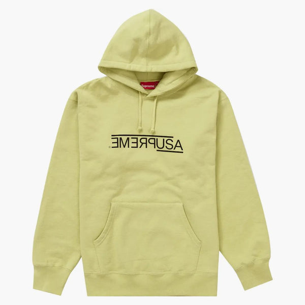 Supreme Usa Hooded Sweatshirt Light Sage