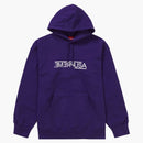 Supreme USA Hooded Sweatshirt Purple