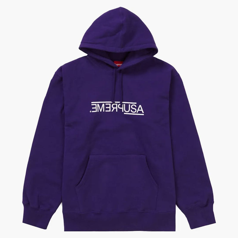 Nejvyšší americká mikina s kapucí fialová
